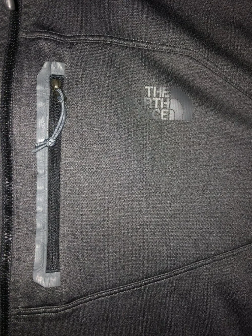 The North Face Canyonlands Jacket Men's Charcoal Gray Full Fleece Size Large